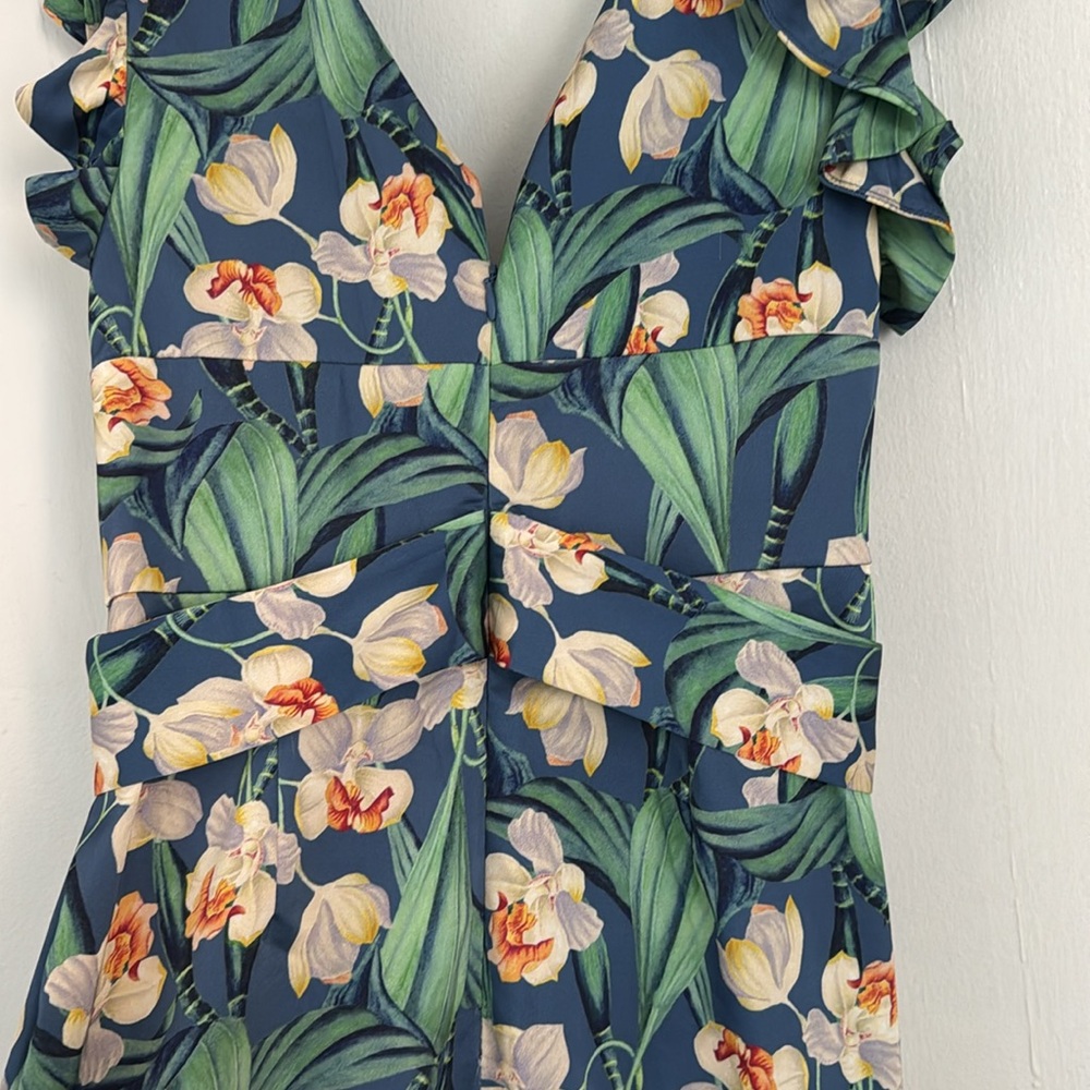 Patbo floral print dress sz M MSRP $695 - Picture 6 of 7